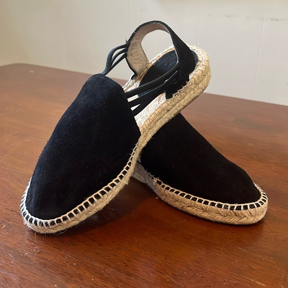 Picon Spain Black Suede Sling Back
Espadrille Sandals